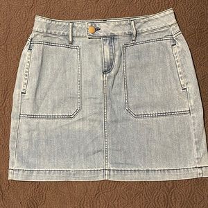 LOFT Jean Skirt Size 10
